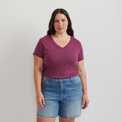 Women's Everyday SS V-Neck Tee | Eddie Bauer