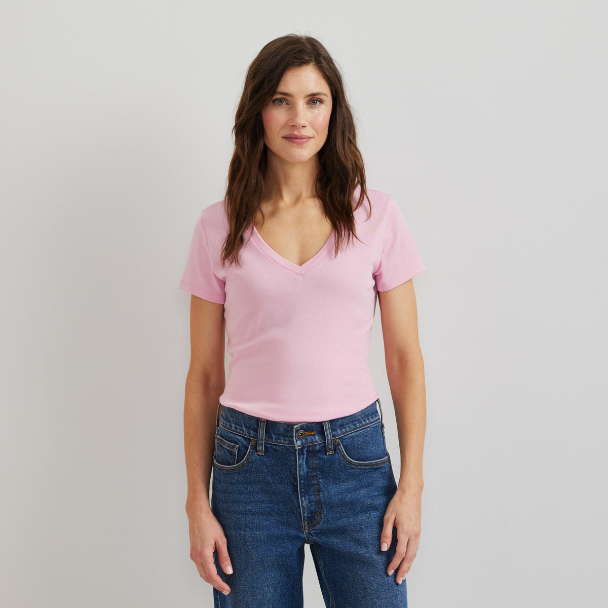 Women's Everyday SS V-Neck Tee | Eddie Bauer