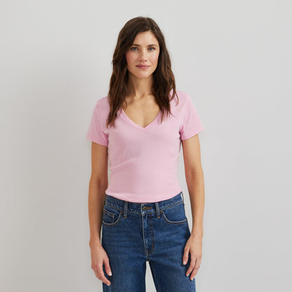 Women's Everyday SS V-Neck Tee | Eddie Bauer