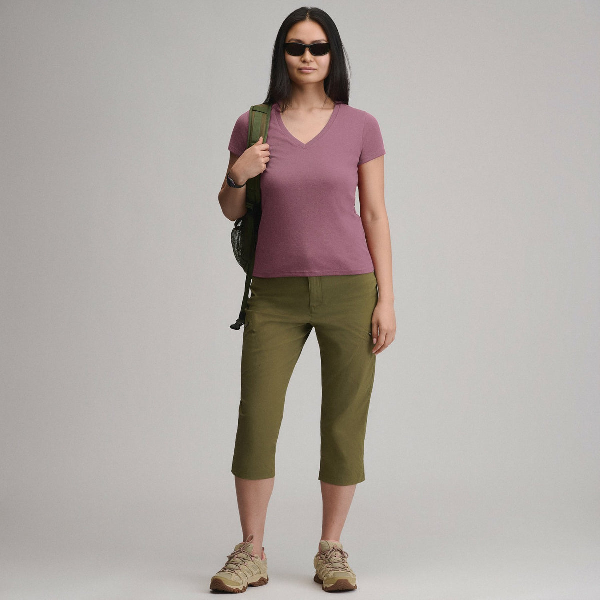 Women's Everyday SS V-Neck Tee | Eddie Bauer