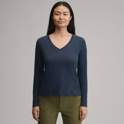 Women's Everyday LS V-Neck Tee | Eddie Bauer