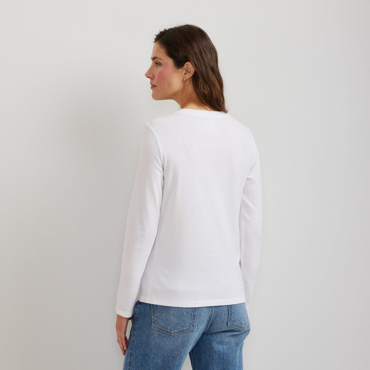 Women's Everyday LS V-Neck Tee | Eddie Bauer