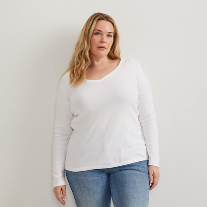 Women's Everyday LS V-Neck Tee | Eddie Bauer