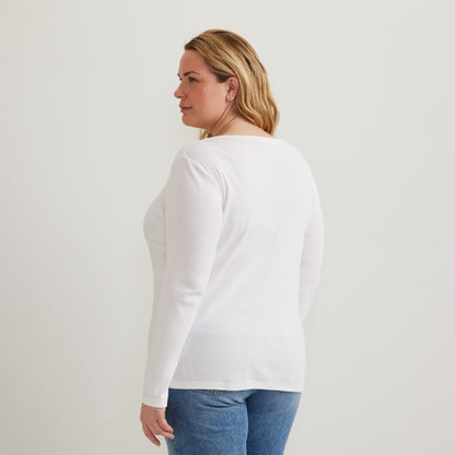 Women's Everyday LS V-Neck Tee | Eddie Bauer