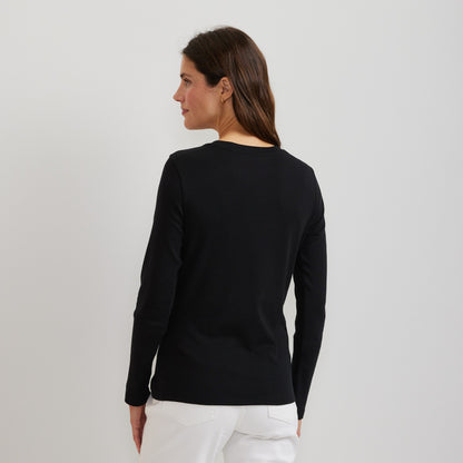 Women's Everyday LS V-Neck Tee | Eddie Bauer