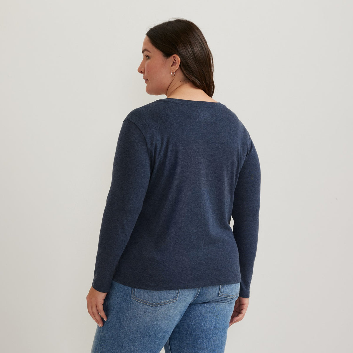 Women's Everyday LS V-Neck Tee | Eddie Bauer
