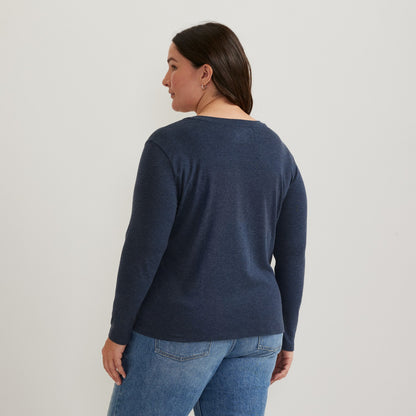 Women's Everyday LS V-Neck Tee | Eddie Bauer