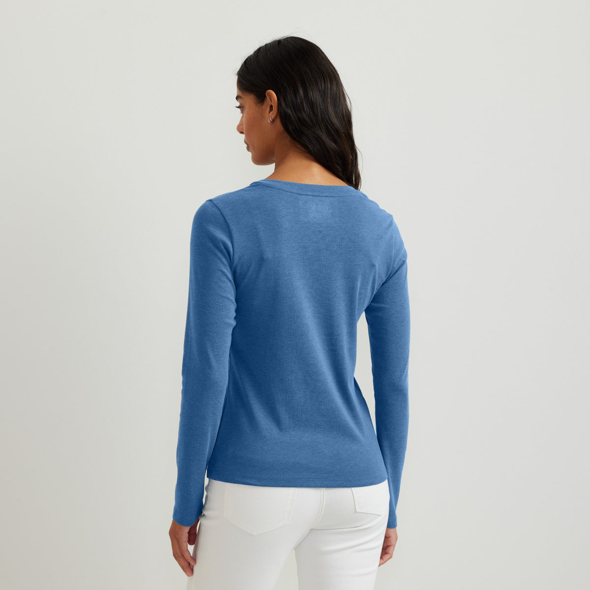 Women's Everyday LS V-Neck Tee | Eddie Bauer