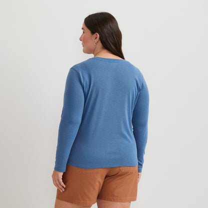 Women's Everyday LS V-Neck Tee | Eddie Bauer