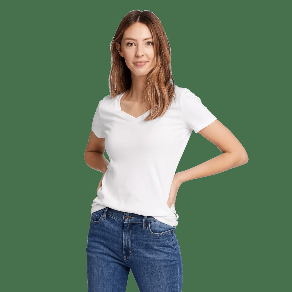 Women's SS Fav Vnk Tee | Eddie Bauer