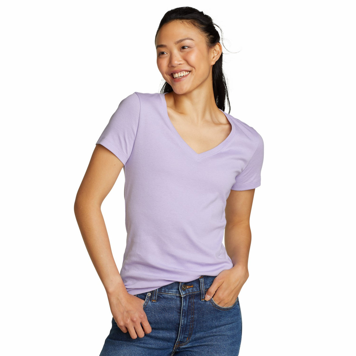 Women's SS Fav Vnk Tee | Eddie Bauer