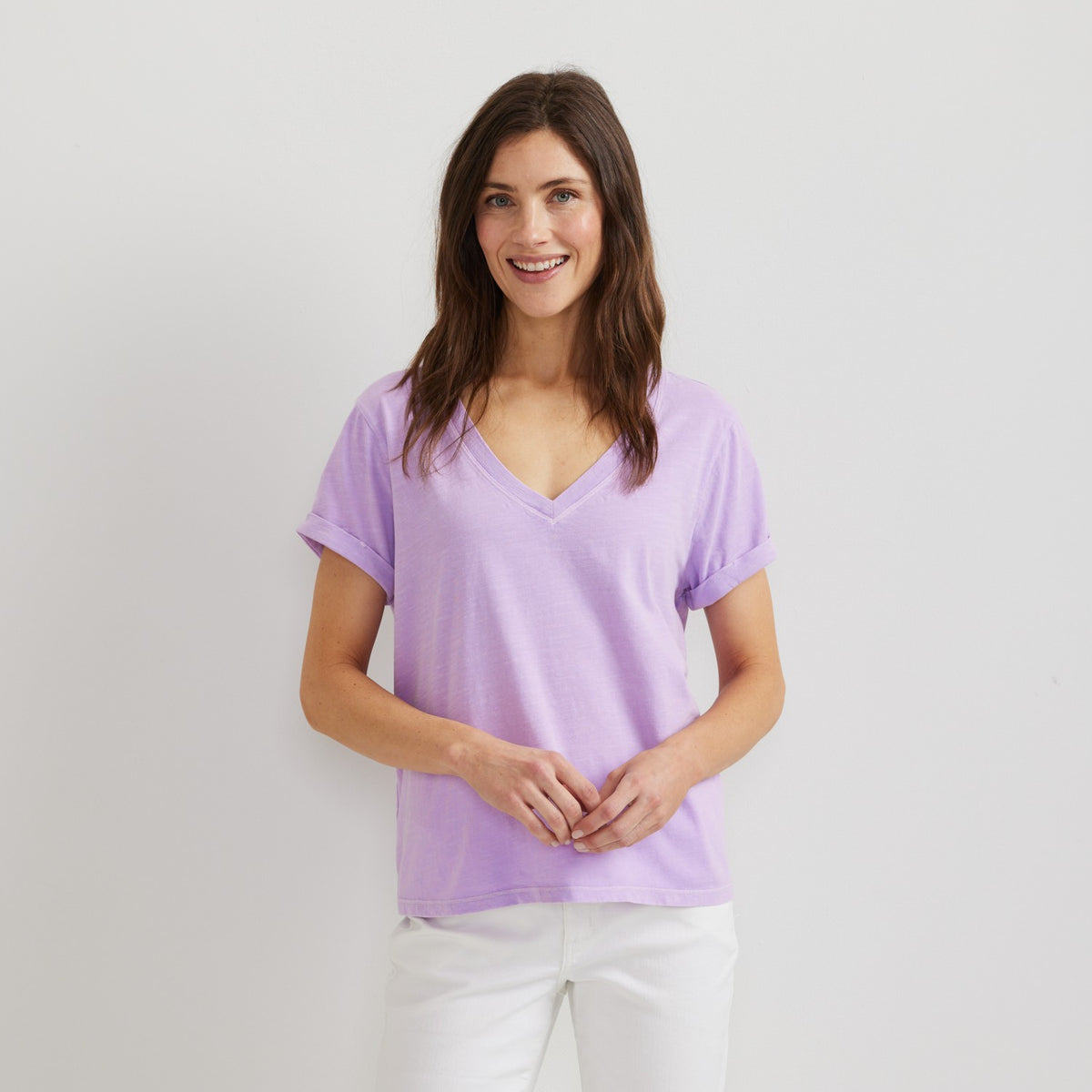 Women's Sunwashed Cotton SS Tee | Eddie Bauer