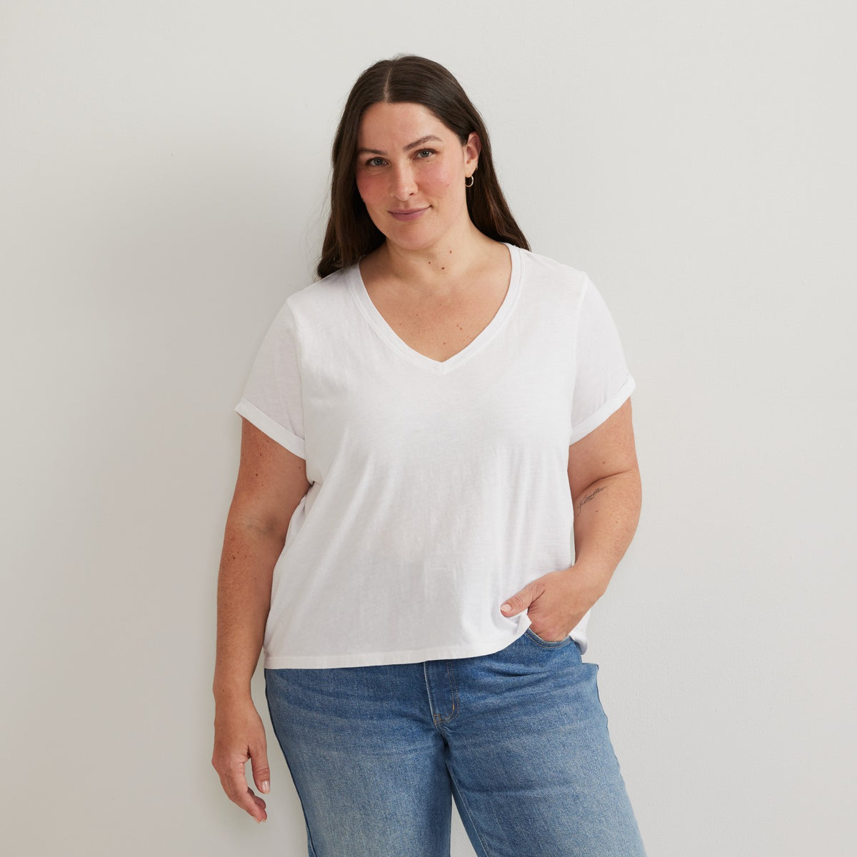 Women's Sunwashed Cotton SS Tee | Eddie Bauer
