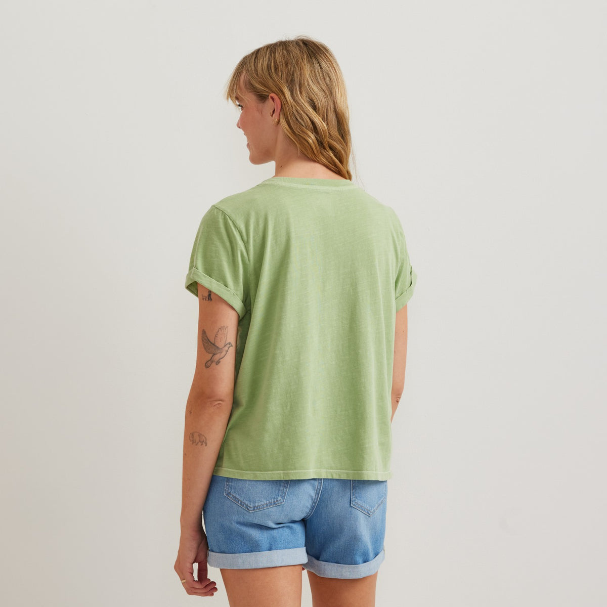 Women's Sunwashed Cotton SS Tee | Eddie Bauer