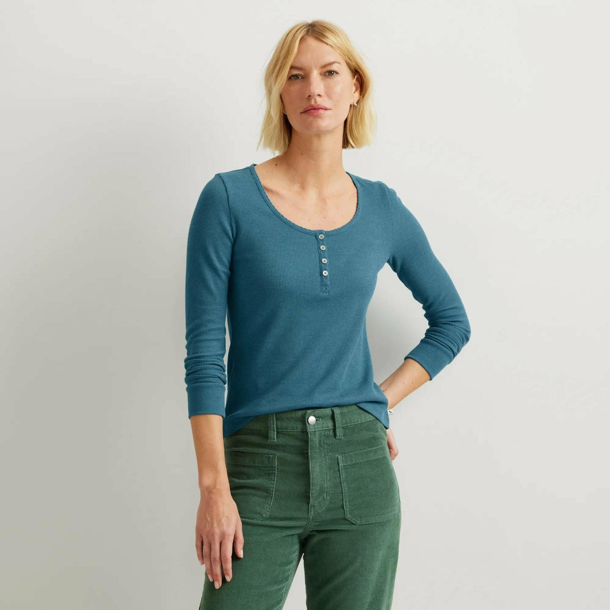 Women's Infinity Thermal Henley | Eddie Bauer
