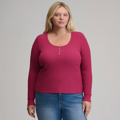 Women's Infinity Thermal Henley | Eddie Bauer