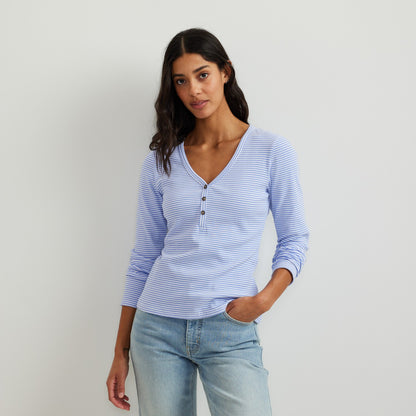 Women's LS Rib Henley | Eddie Bauer