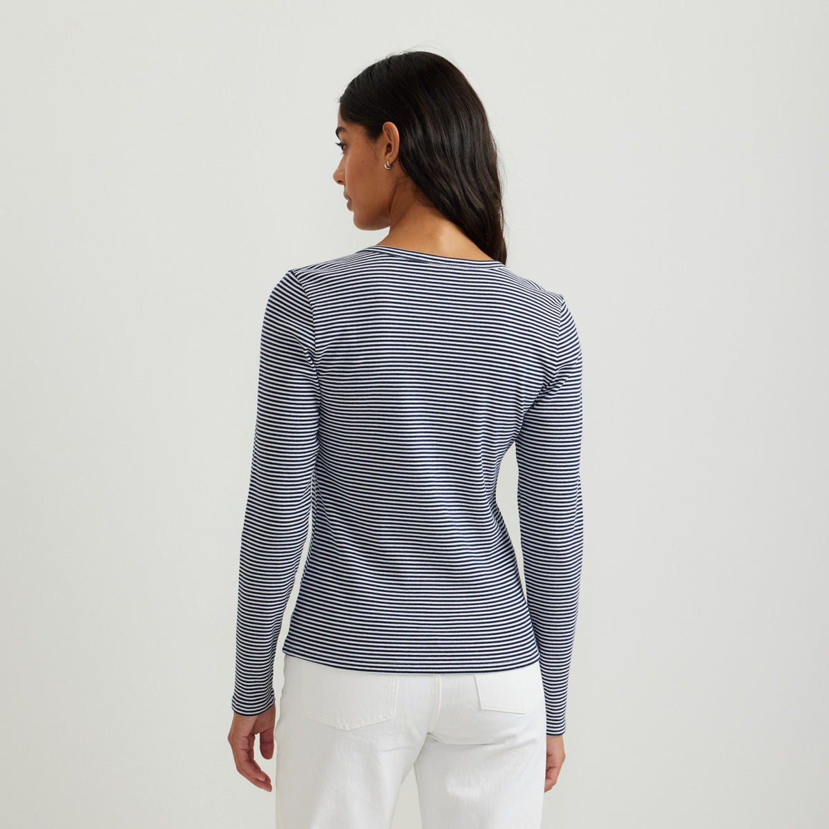 Women's LS Rib Henley | Eddie Bauer