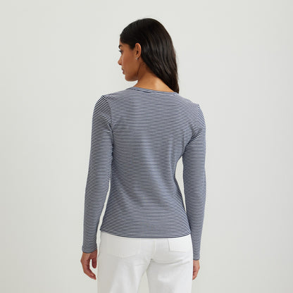 Women's LS Rib Henley | Eddie Bauer