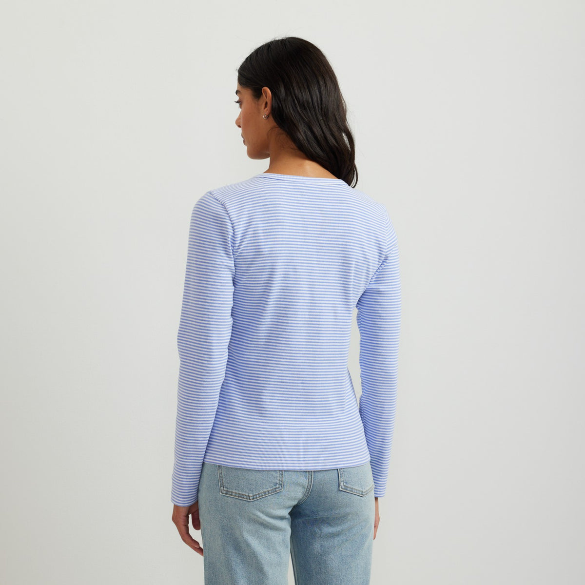 Women's LS Rib Henley | Eddie Bauer