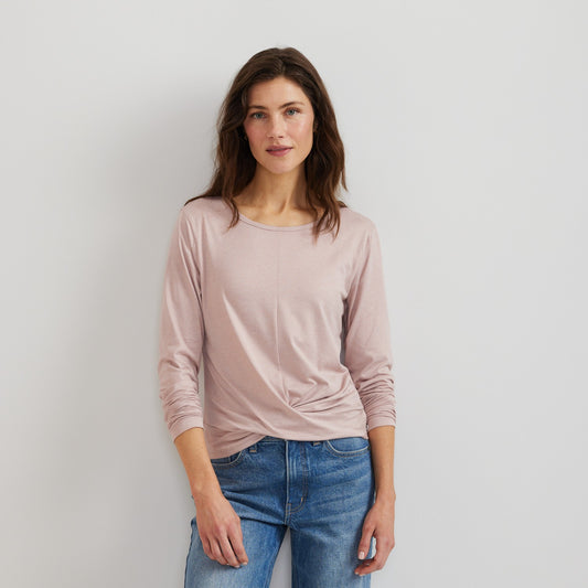 Women's Surreal Travel LS Women'sap Frt Tee | Eddie Bauer