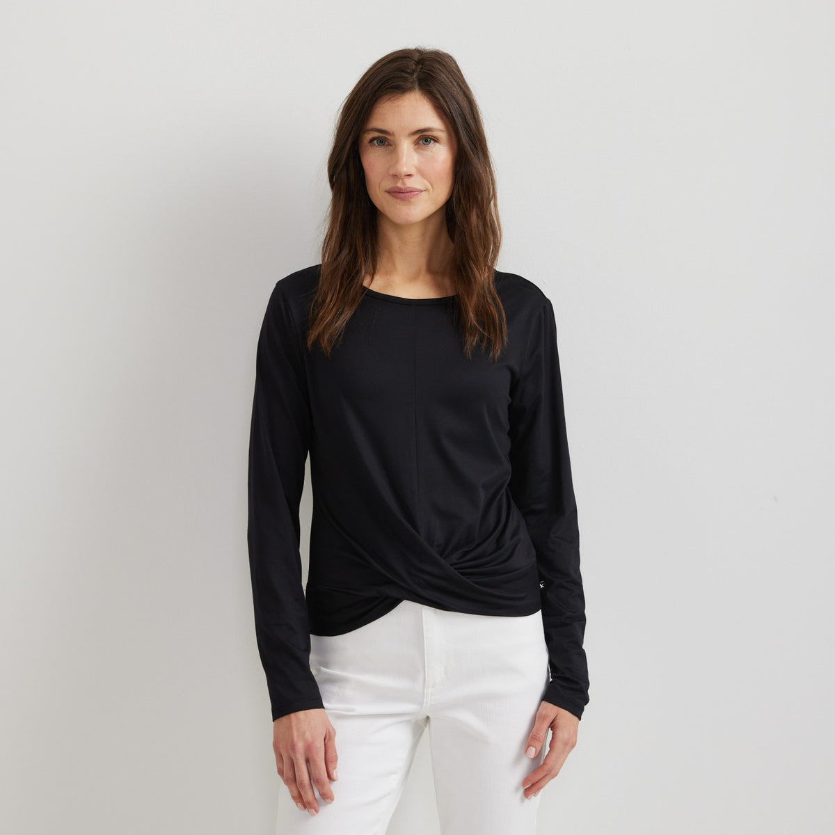Women's Surreal Travel LS Women'sap Frt Tee | Eddie Bauer