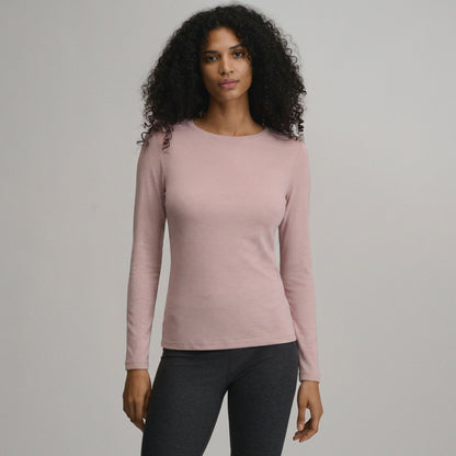 Women's LS Favorite Crew - Solid | Eddie Bauer