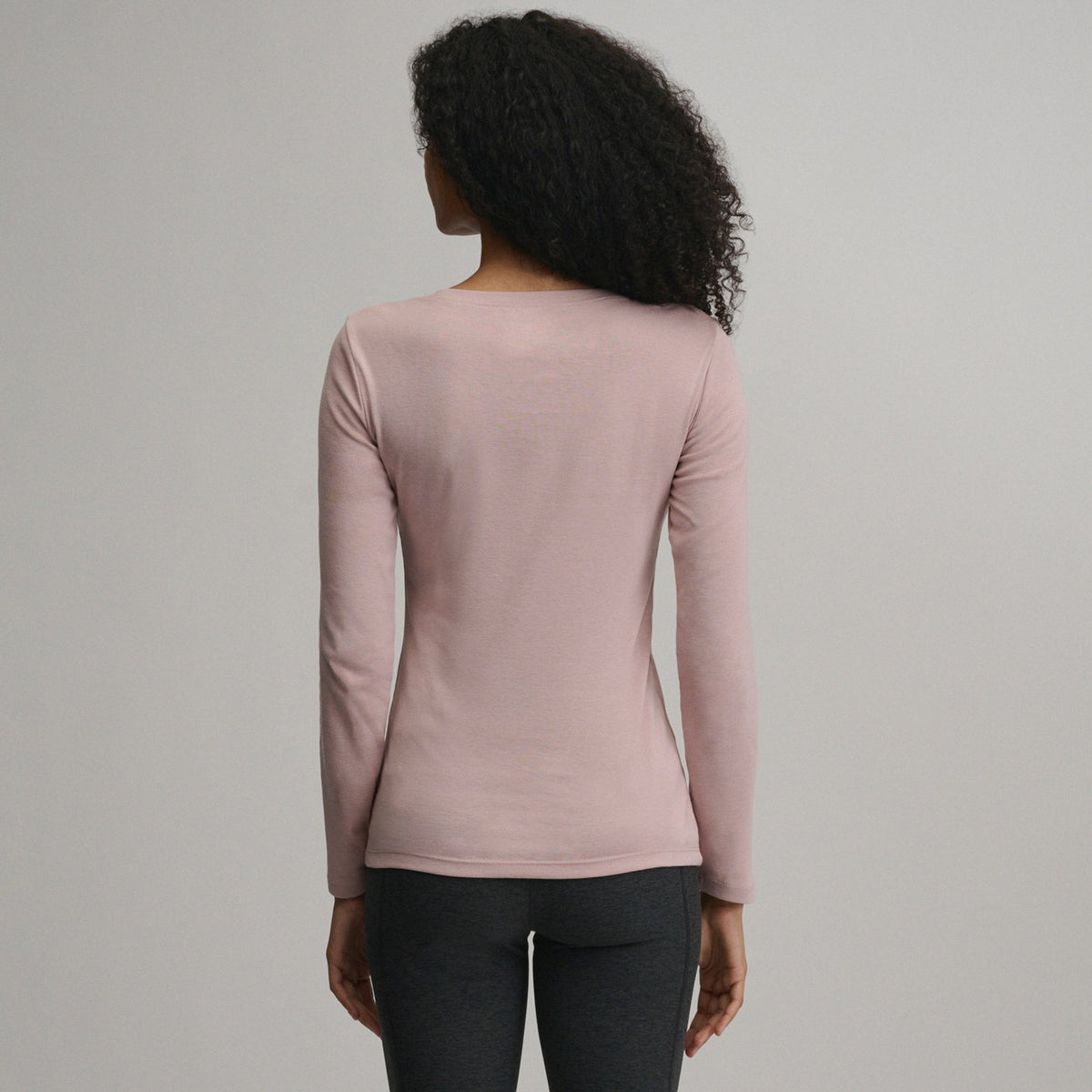Women's LS Favorite Crew - Solid | Eddie Bauer