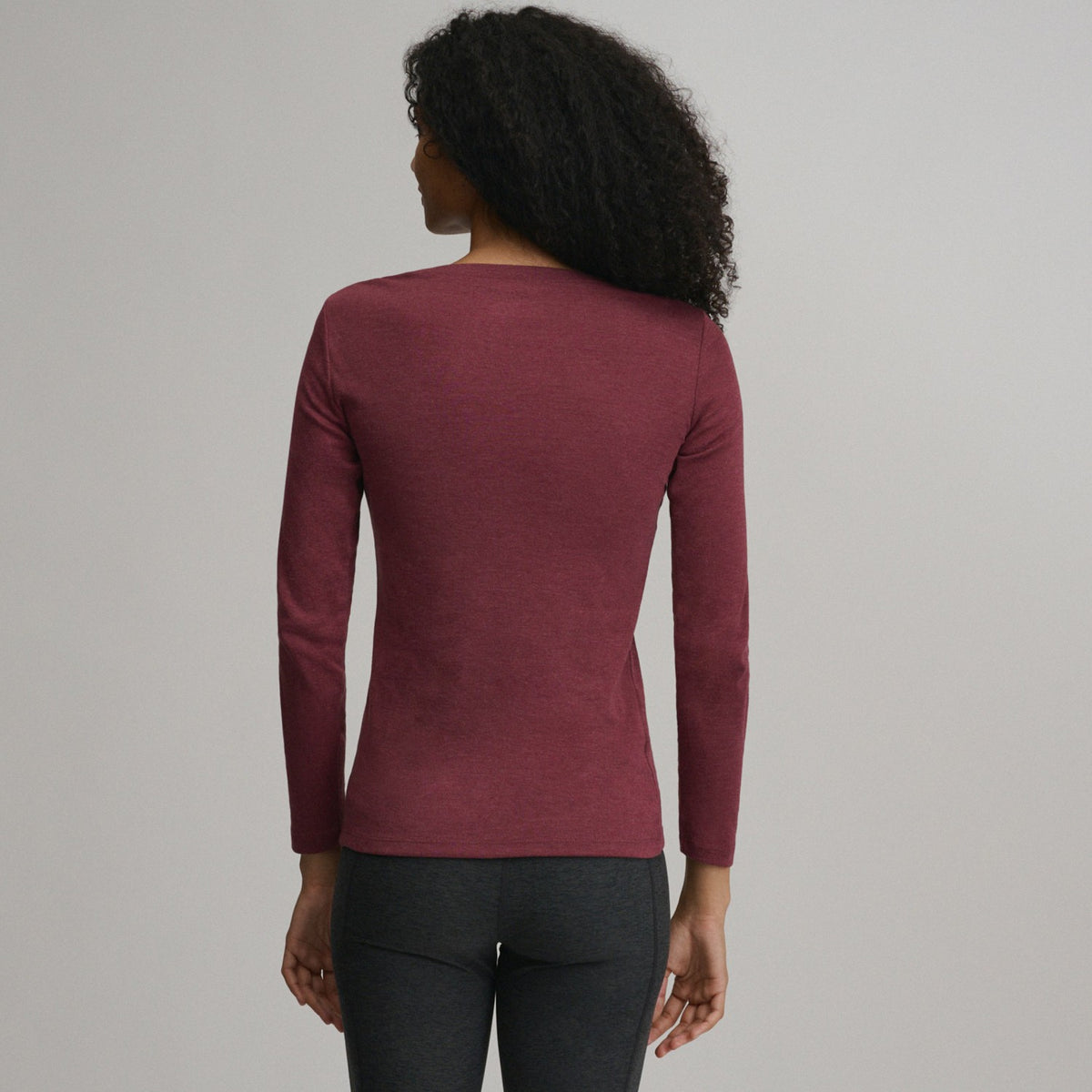 Women's LS Favorite Crew - Solid | Eddie Bauer