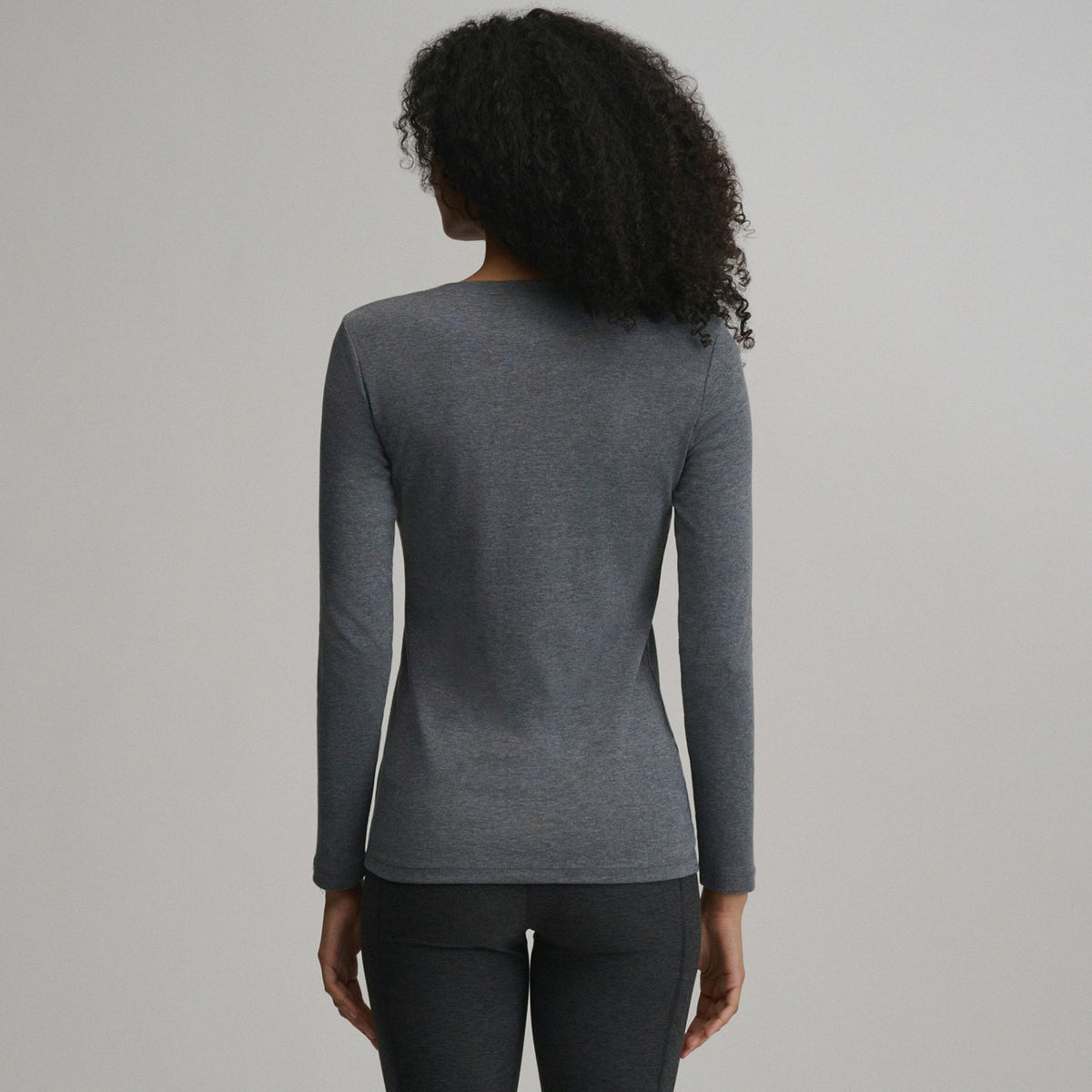 Women's LS Favorite Crew - Solid | Eddie Bauer