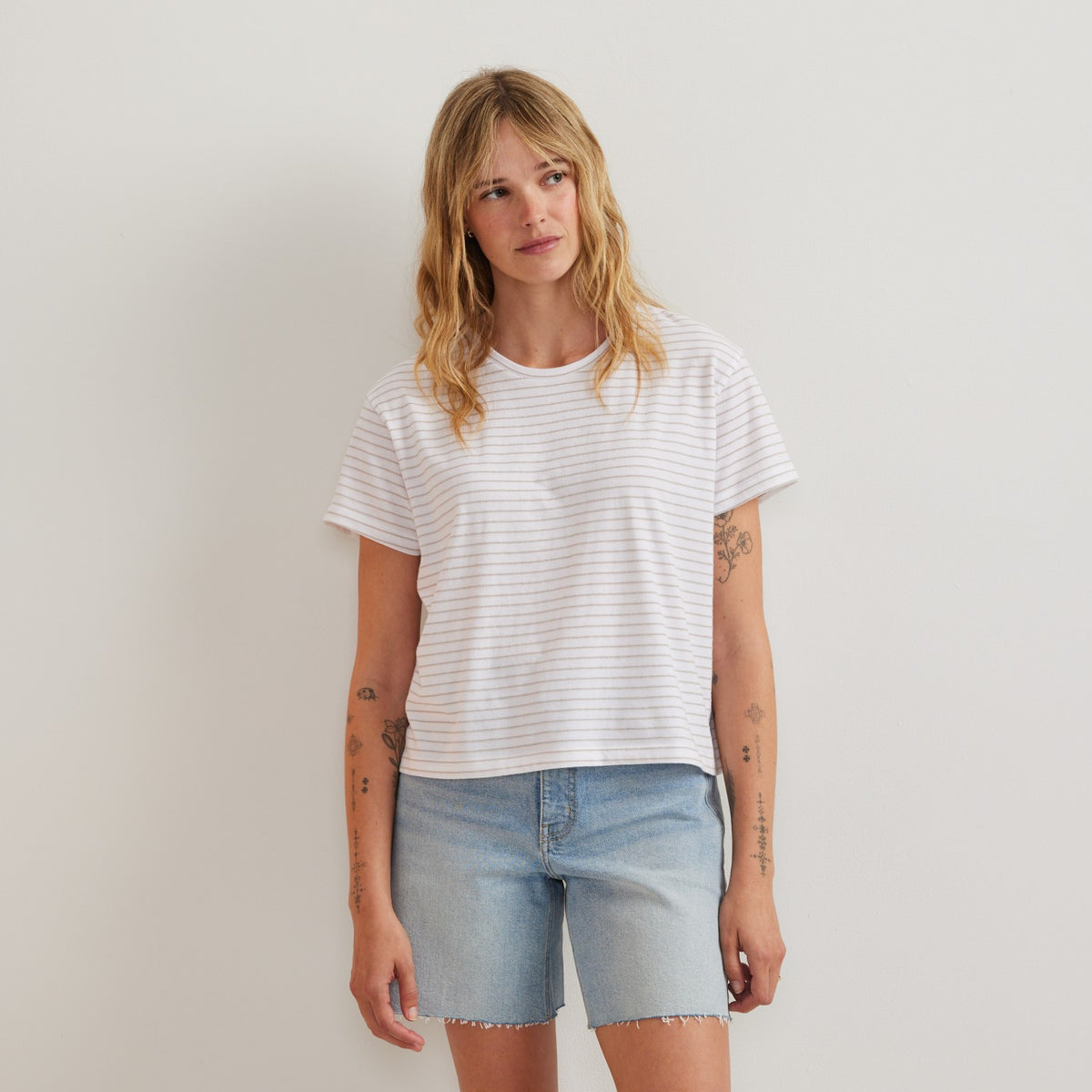 Women's Lightwave Stripe Short Sleeve T-Shirt | Eddie Bauer