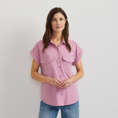 Women's Departure SS Button Down | Eddie Bauer