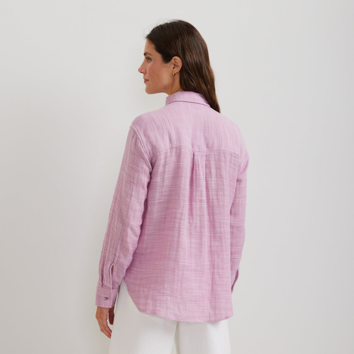 Women's Woven Cotton Slub LS | Eddie Bauer