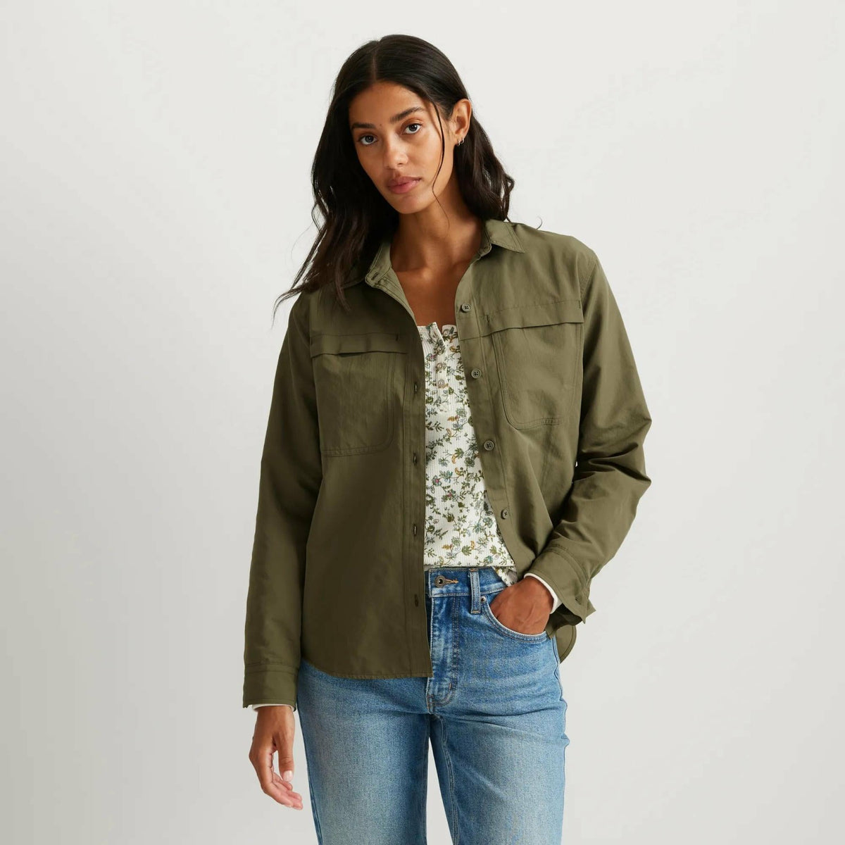 Women's Rainier Ripstop LS | Eddie Bauer