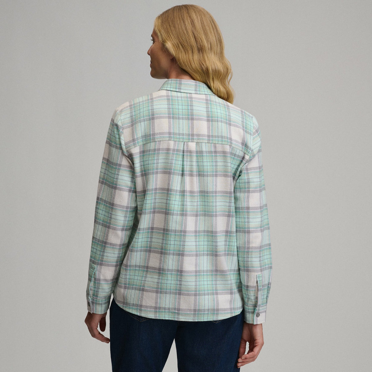 Women's Long-Sleeve Heritage Soft Classic Flannel Shirt | Eddie Bauer