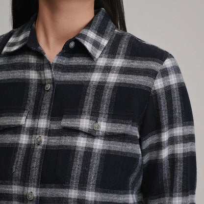 Women's Long-Sleeve Heritage Soft Classic Flannel Shirt | Eddie Bauer