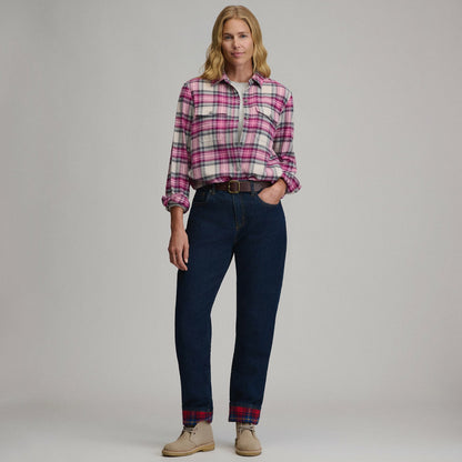 Women's Long-Sleeve Heritage Soft Classic Flannel Shirt | Eddie Bauer