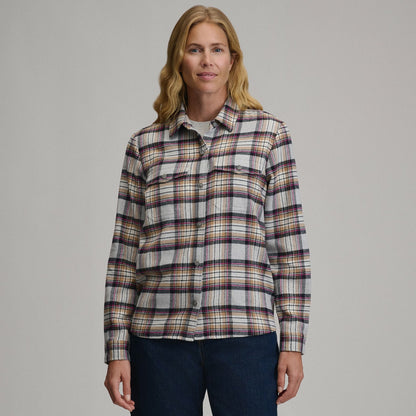 Women's Long-Sleeve Heritage Soft Classic Flannel Shirt | Eddie Bauer