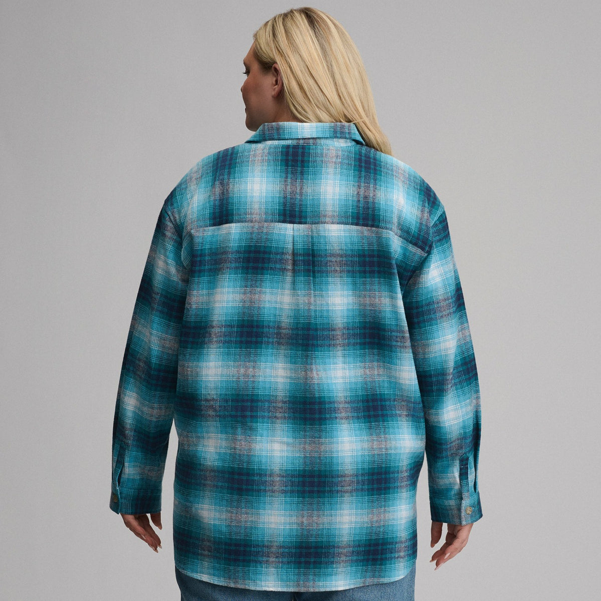 Women's Long-Sleeve Heritage Soft Boyfriend Flannel Shirt | Eddie Bauer