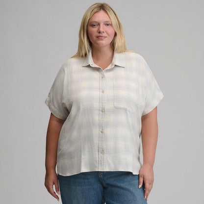 Women's W Field Flex Flannel Short-Sleeve Shirt | Eddie Bauer