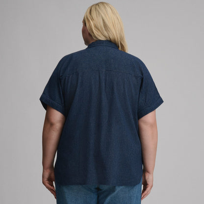 Women's W Field Flex Flannel Short-Sleeve Shirt | Eddie Bauer