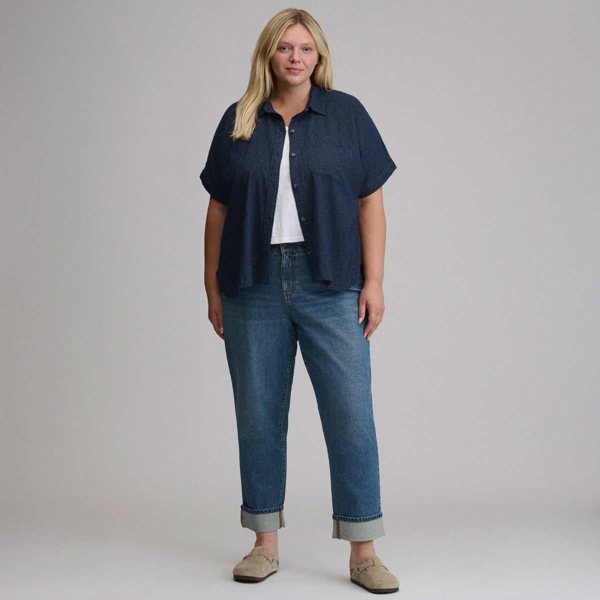 Women's W Field Flex Flannel Short-Sleeve Shirt | Eddie Bauer