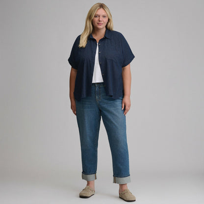 Women's W Field Flex Flannel Short-Sleeve Shirt | Eddie Bauer