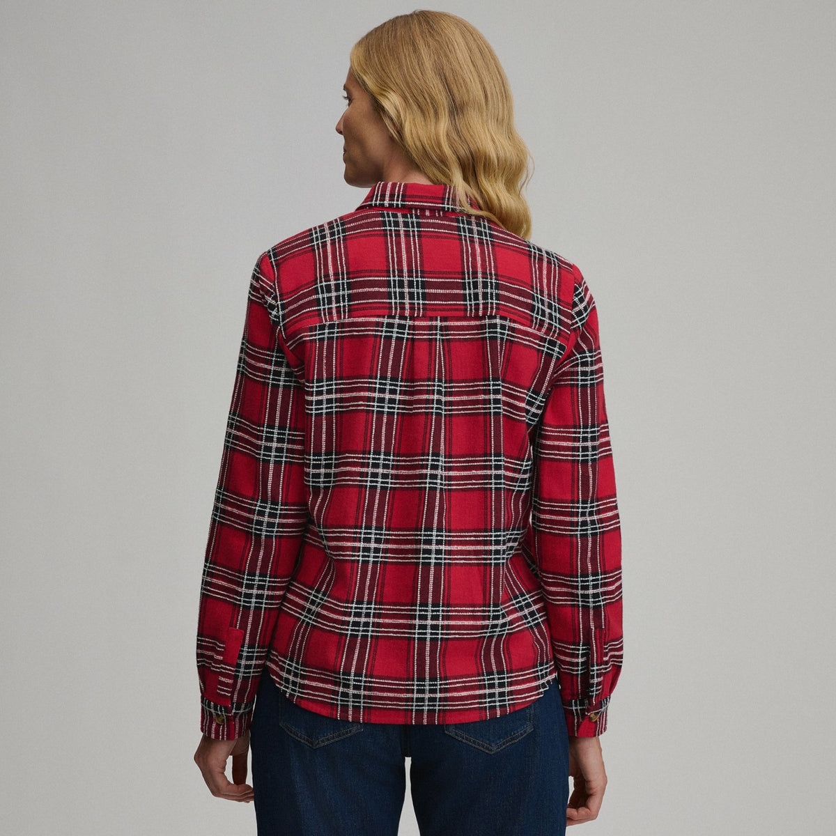 Women's Long-Sleeve Heritage Soft Classic Novelty Flannel Shirt | Eddie Bauer