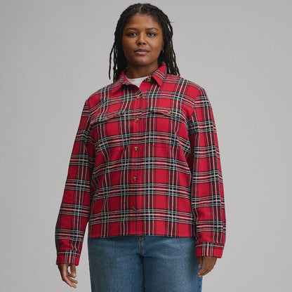 Women's Long-Sleeve Heritage Soft Classic Novelty Flannel Shirt | Eddie Bauer