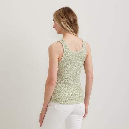 Women's Rib Henley Tank | Eddie Bauer