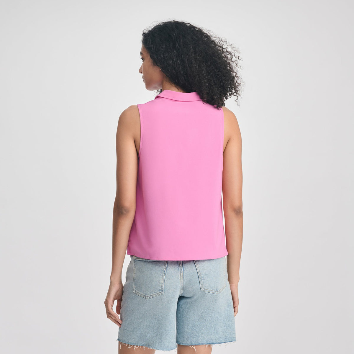 Women's Departure Collared Sl Tank | Eddie Bauer