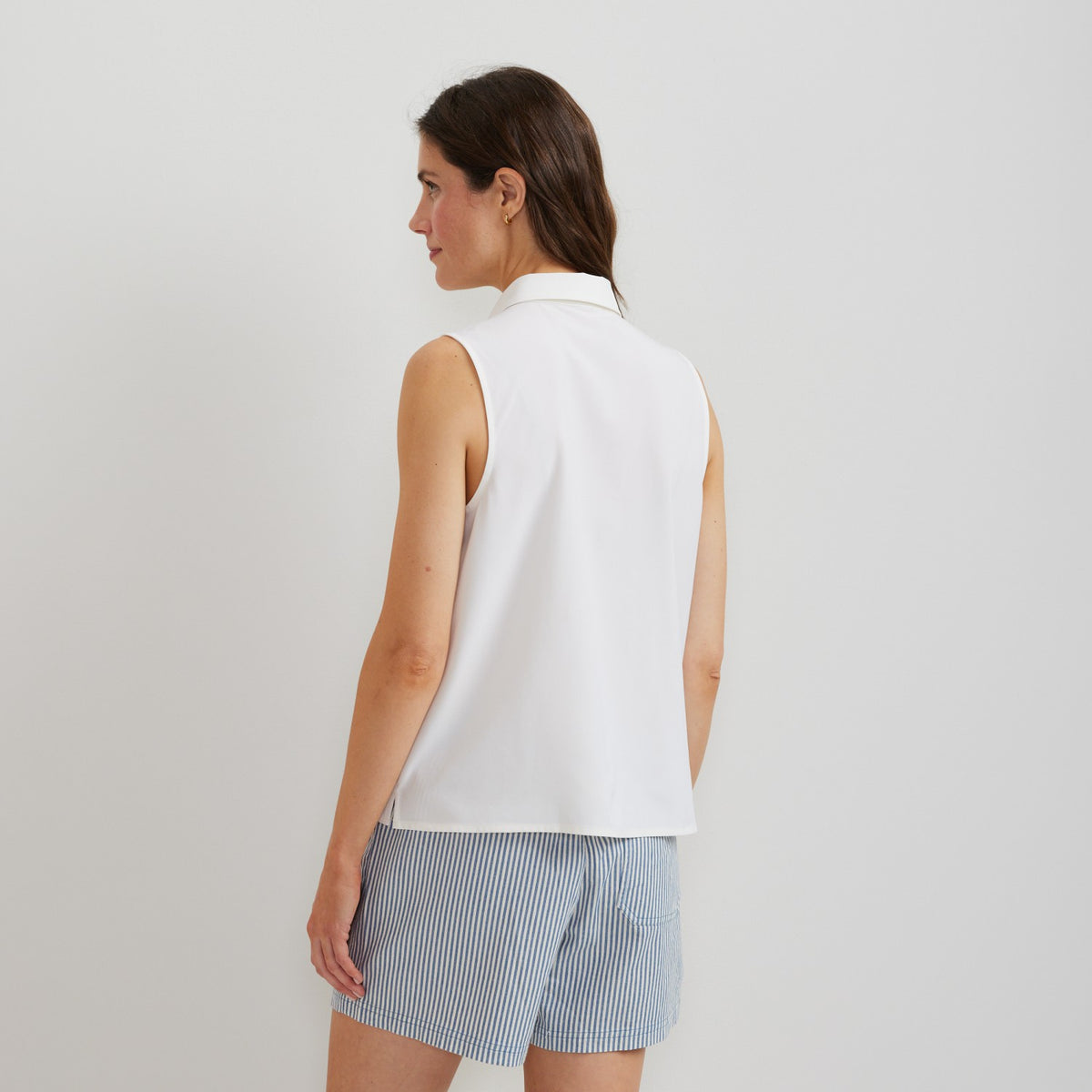 Women's Departure Collared Sl Tank | Eddie Bauer