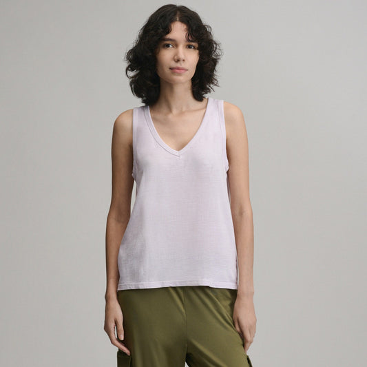 Women's Sunwashed Cotton V-Neck Tank | Eddie Bauer