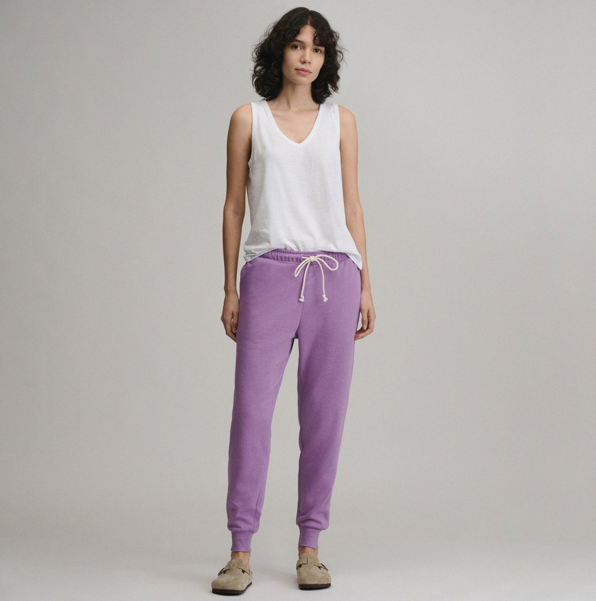 Women's Sunwashed Cotton V-Neck Tank | Eddie Bauer